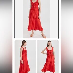 FARM Rio Red Maxi Dress